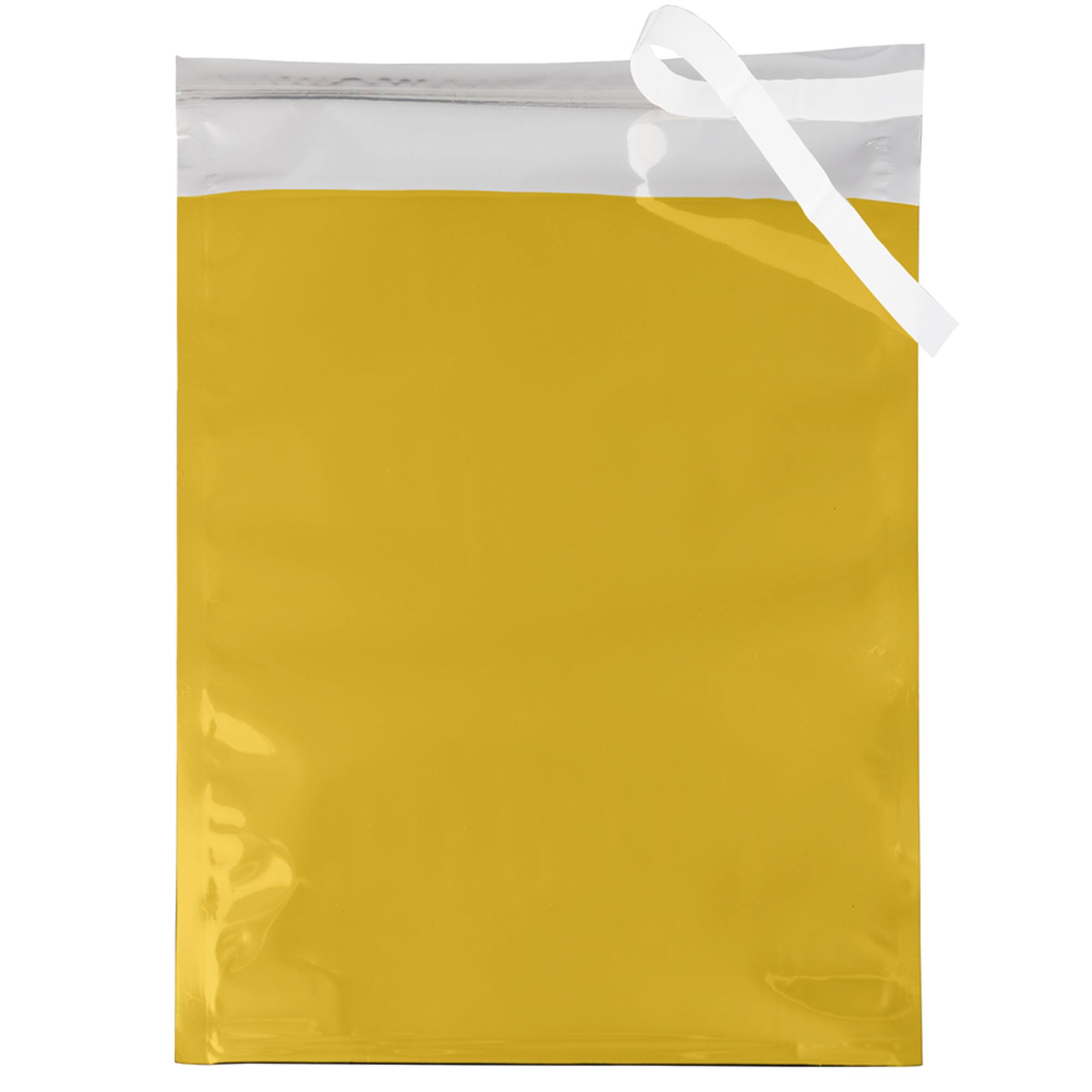 JAM Paper 9" x 12" Gold Foil Open End Envelopes with Self Adhesive Closure, 25ct.